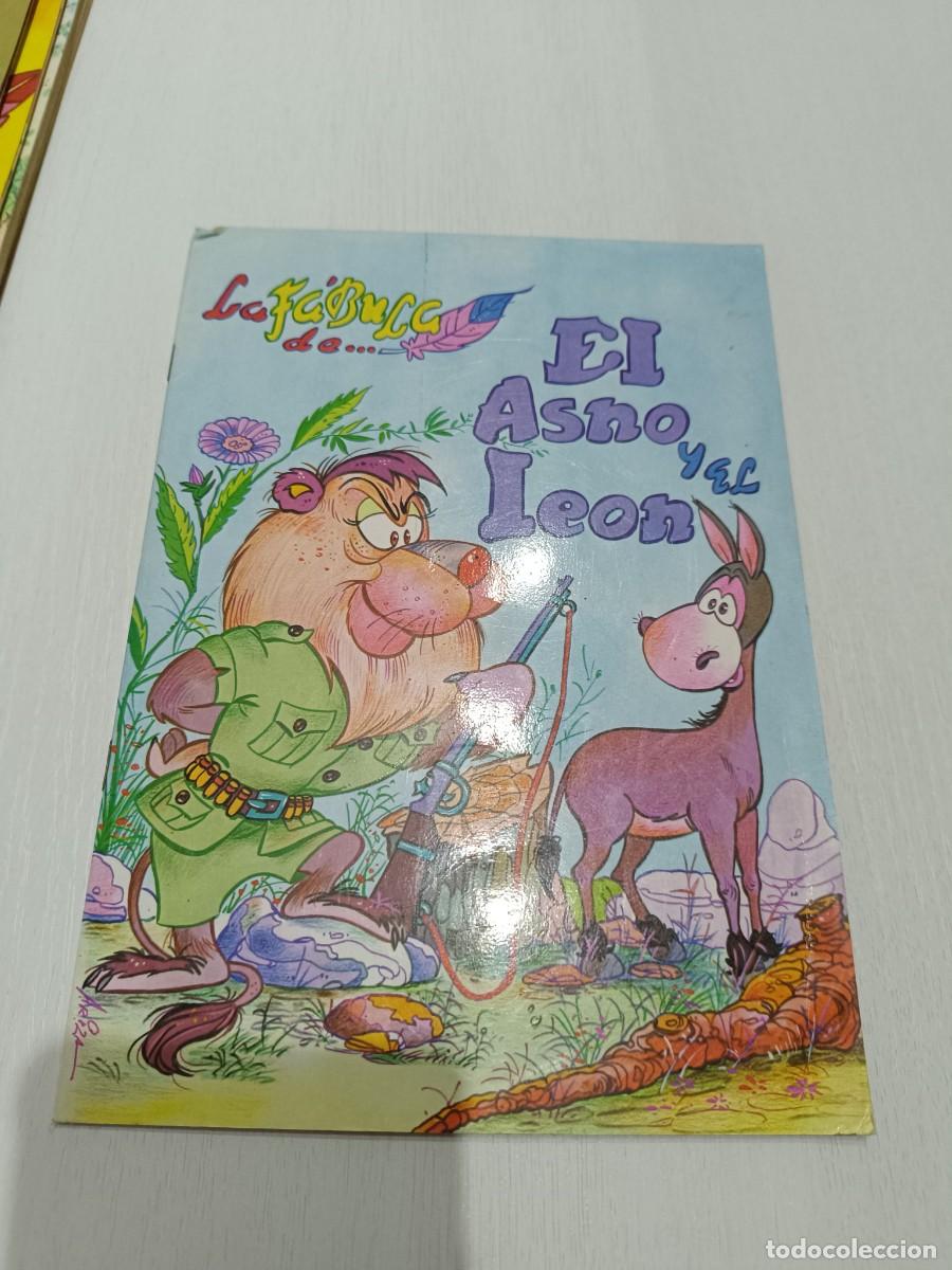Libros de segunda mano: LA FABULA DE EL ASNO Y EL LEON - Foto 1