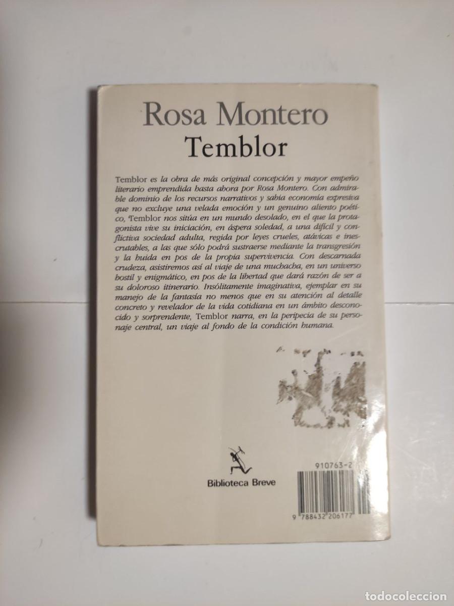 Libros de segunda mano: Temblor - Rosa Montero - Foto 2