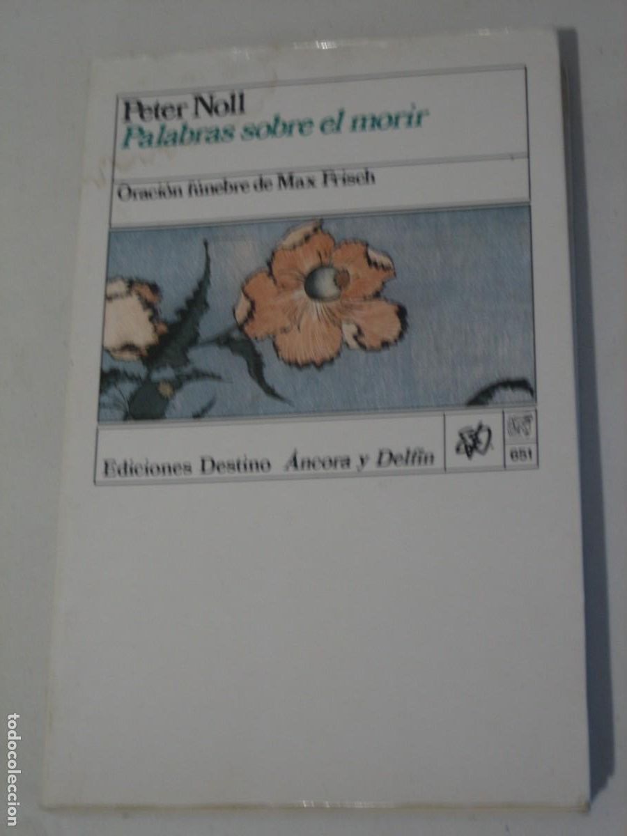 Livres d'occasion: Palabras sobre el morir - Peter Noll