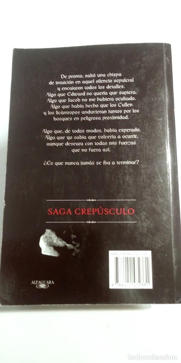 Libros de segunda mano: Eclipse Stephanie Meyer - Foto 2