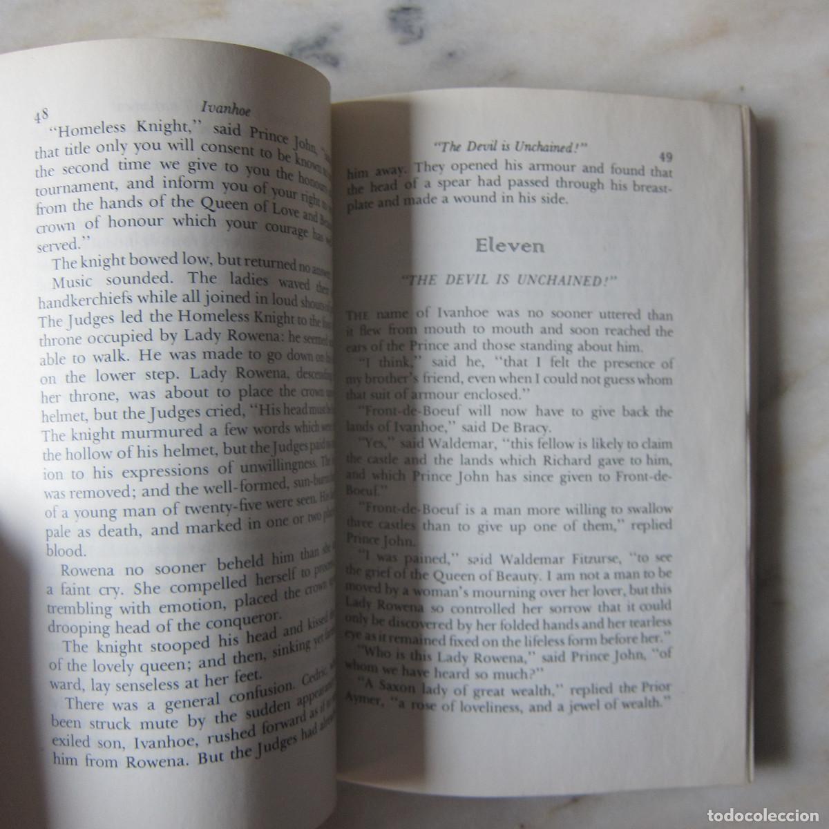 Libros de segunda mano: IVANHOE - SIR WALTER SCOTT (LONGMAN) IDIOMAS NOVEL - Foto 7