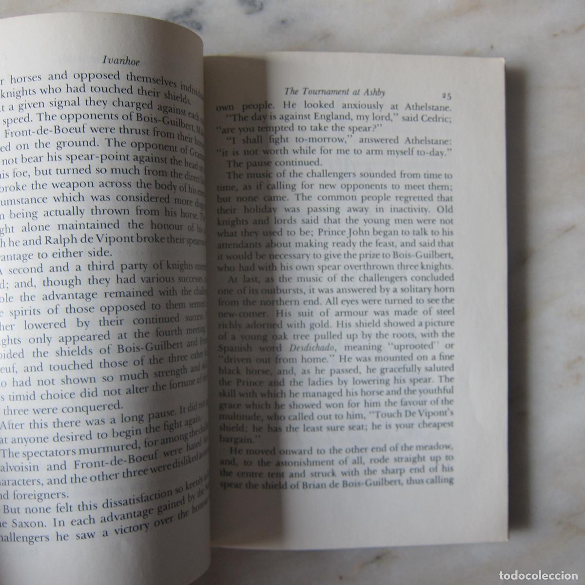 Libros de segunda mano: IVANHOE - SIR WALTER SCOTT (LONGMAN) IDIOMAS NOVEL - Foto 8