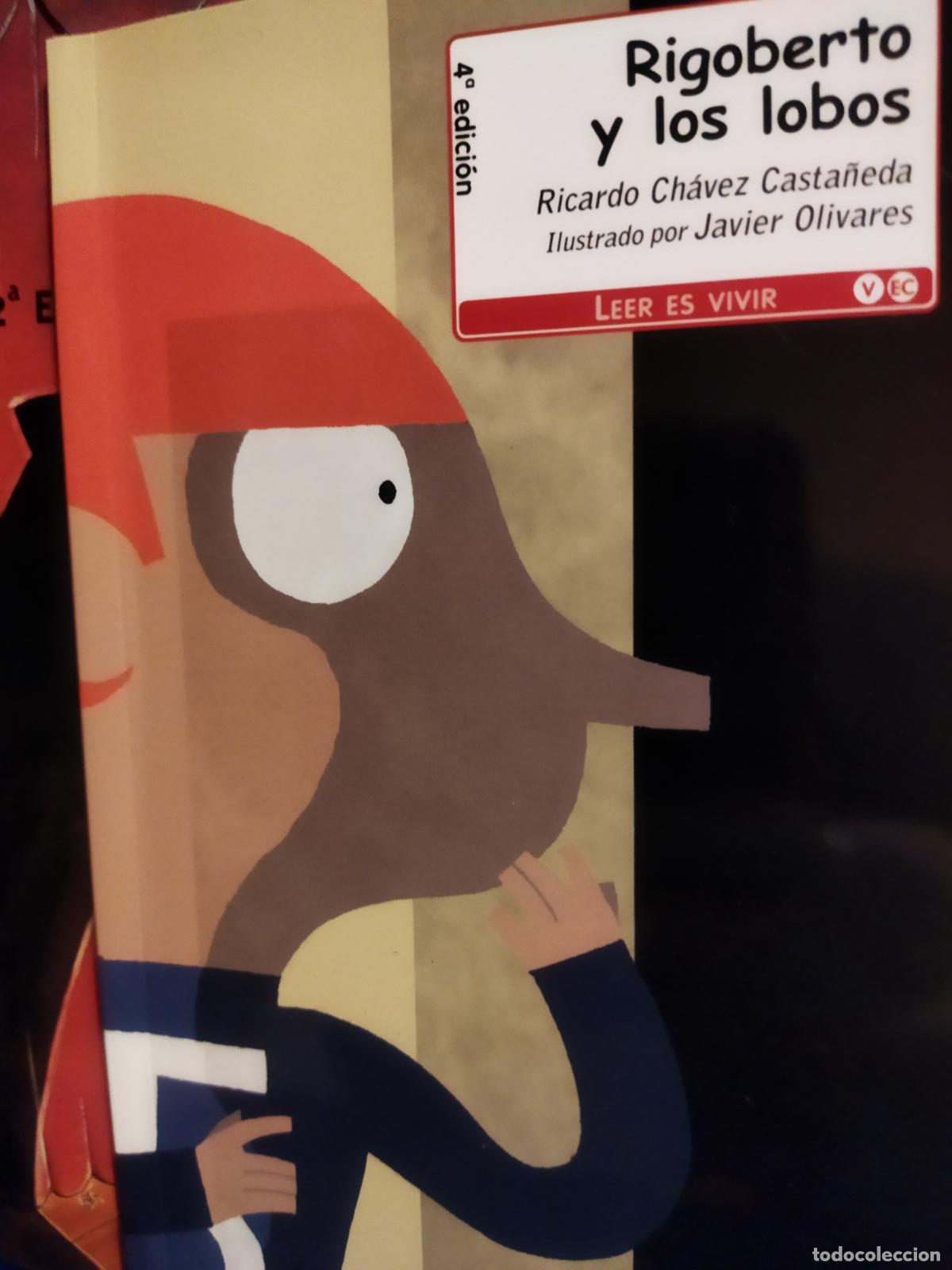 Libros de segunda mano: Rigoberto y los lobos Ricardo Ch&aacute;vez Casta&ntilde;eda - Foto 1
