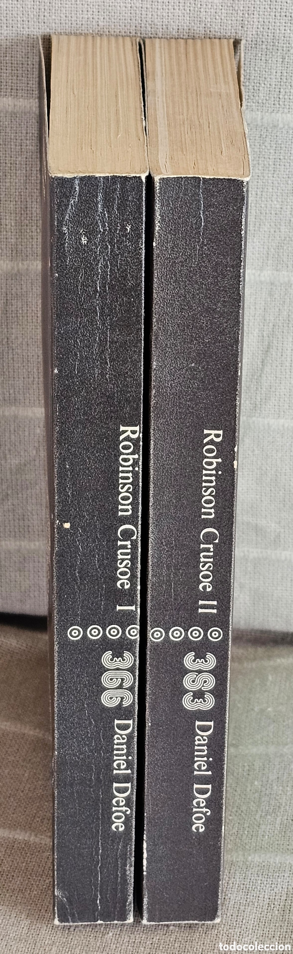 Libros de segunda mano: Robinson Crusoe (2 tomos). Daniel Defoe - Foto 3
