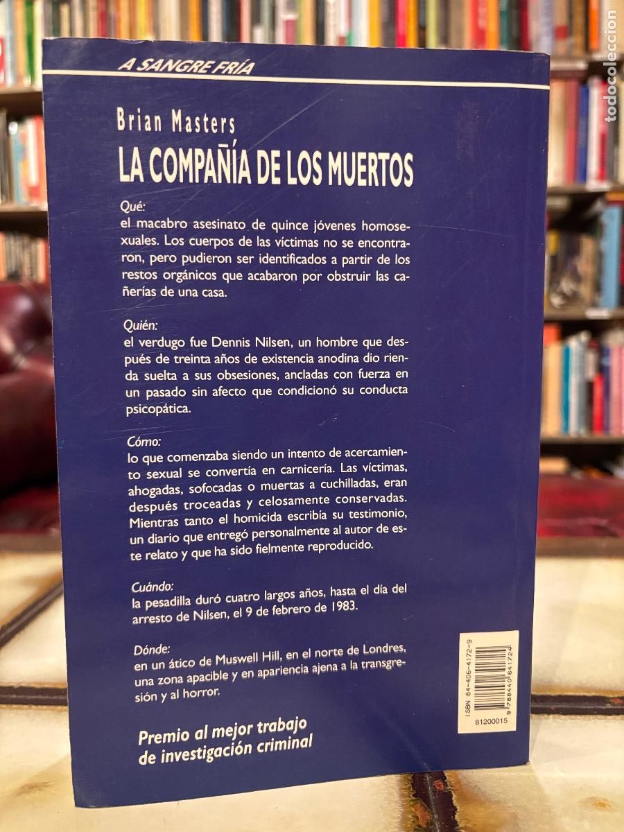 Libros de segunda mano: La compa&ntilde;&iacute;a de los muertos. Brian Masters - Foto 2
