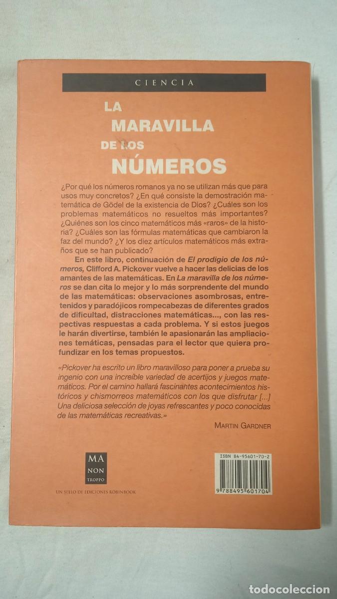 Libros de segunda mano: La Maravilla de los N&uacute;meros. - Foto 2