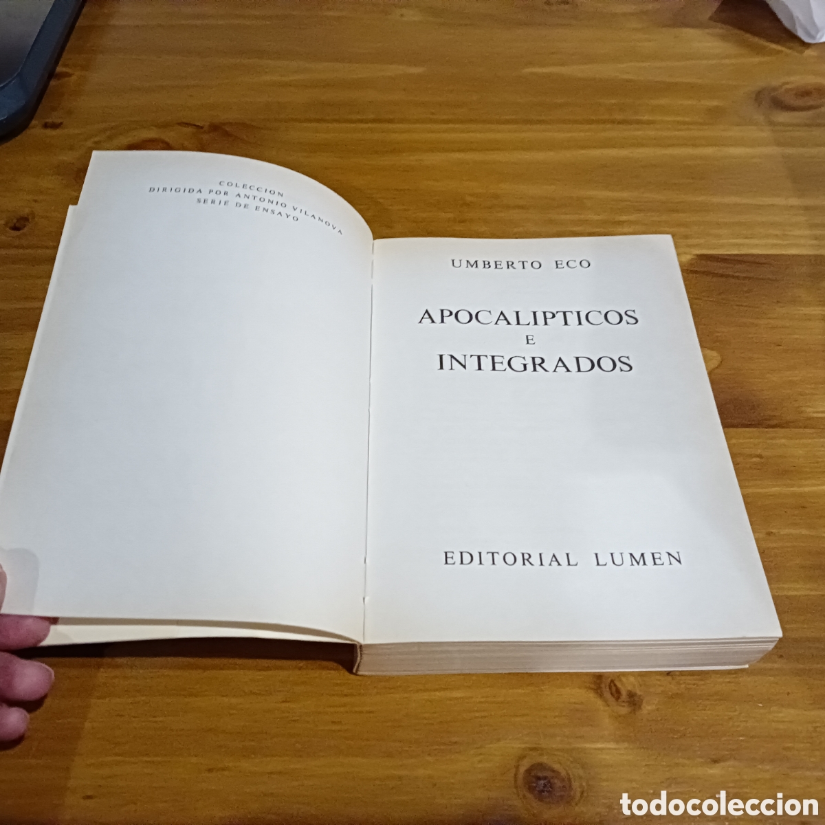 Libros de segunda mano: Apocal&iacute;pticos e integrados - Foto 2