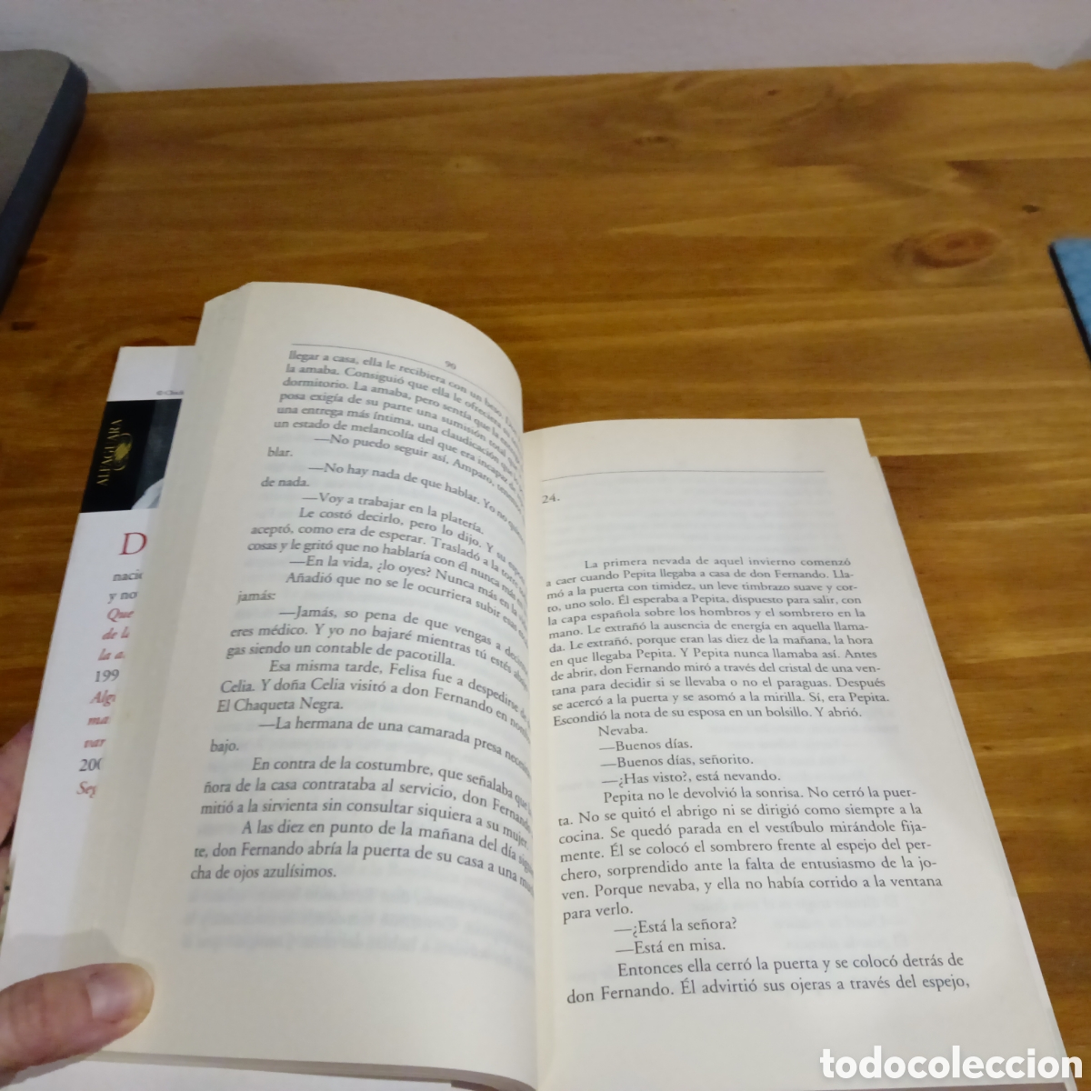 Libros de segunda mano: La voz dormida. Dulce Chac&oacute;n - Foto 4