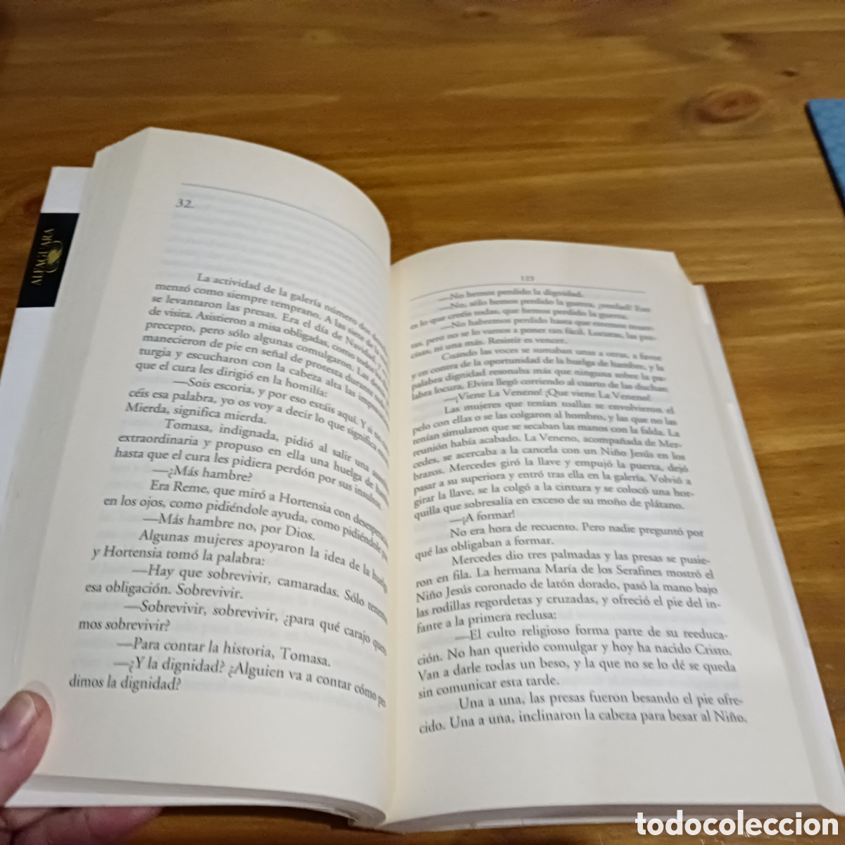 Libros de segunda mano: La voz dormida. Dulce Chac&oacute;n - Foto 5