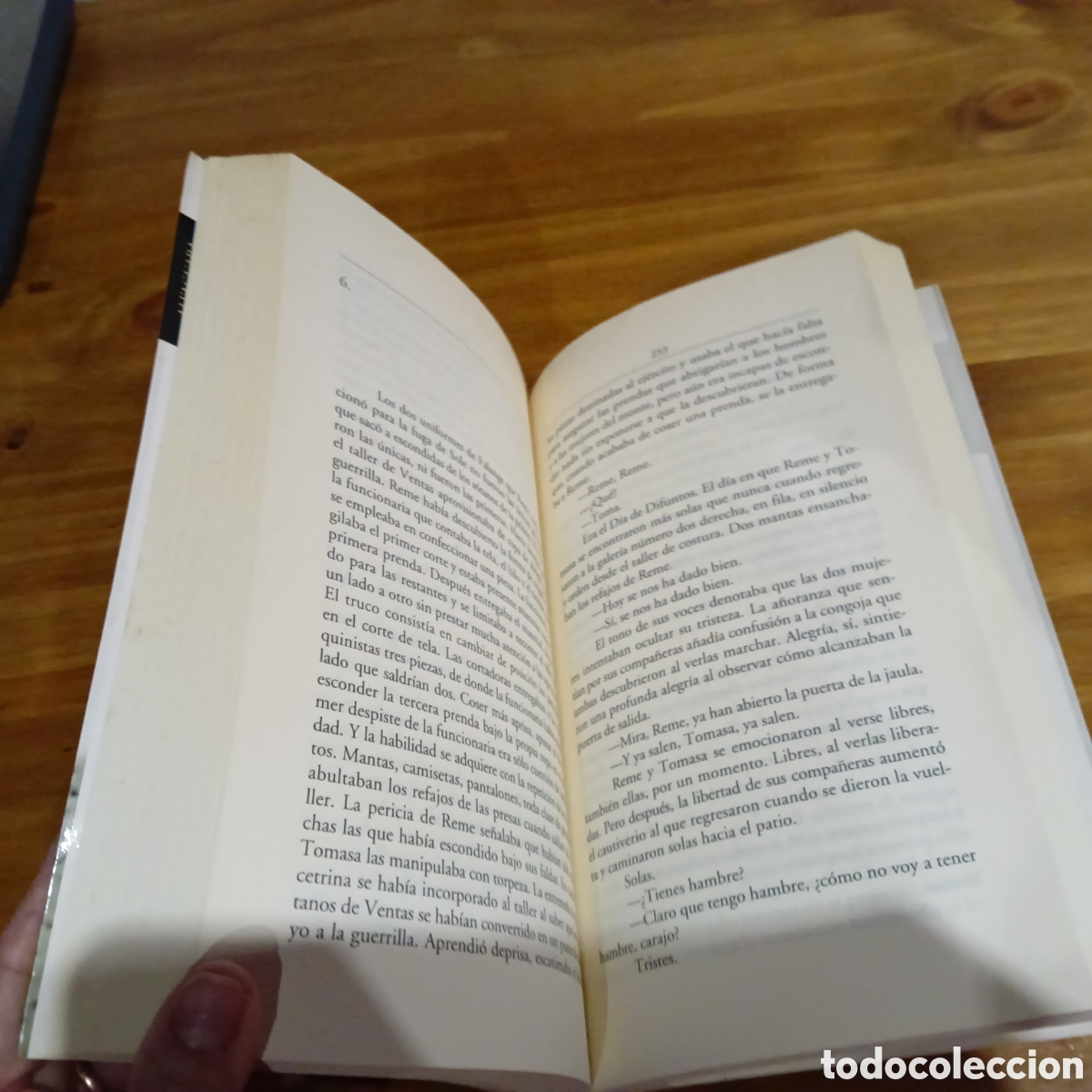 Libros de segunda mano: La voz dormida. Dulce Chac&oacute;n - Foto 6