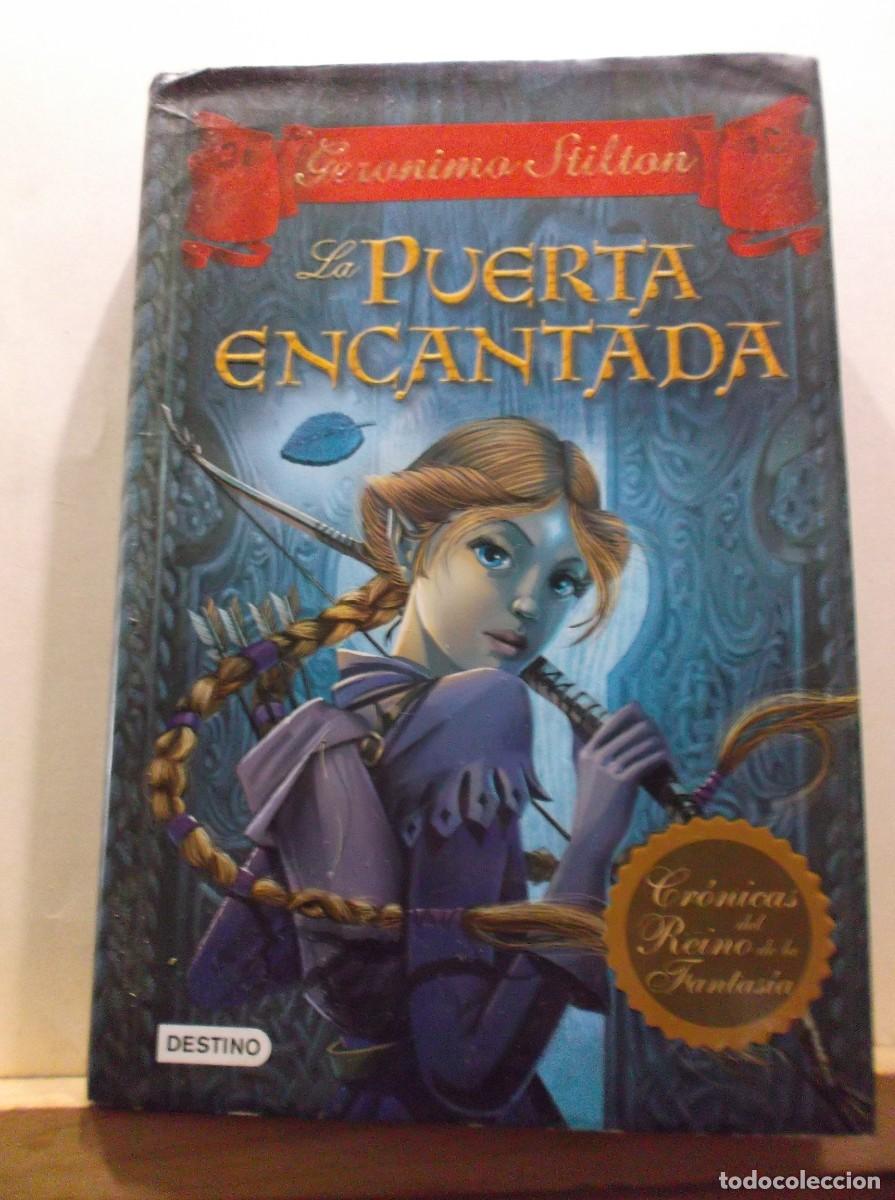 Libros de segunda mano: LA PUERTA ENCADA - GERONIMO STILTON - 2011. - Foto 1