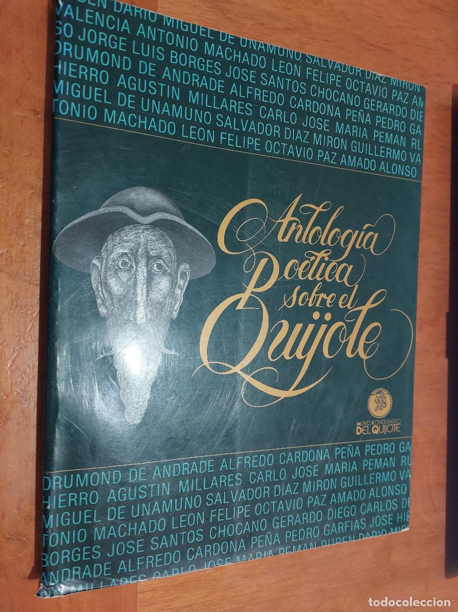 Libros de segunda mano: ANTOLOG&Iacute;A PO&Eacute;TICA DEL QUIJOTE. VARIOS AUTORES. MUSEO ICONOGRAFICO DEL QUIJOTE BUEN ESTADO. R&Uacute;STICA.
