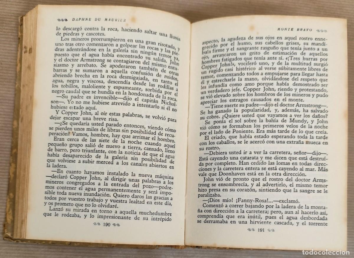 Libros de segunda mano: MONTE BRAVO, DAPHNE DU MAURIER - Foto 7