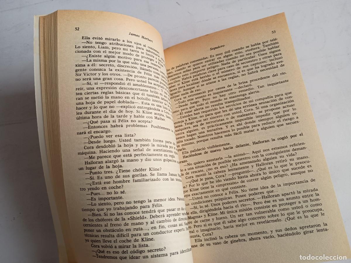 Libros de segunda mano: SEPULCRO - JAMES HERBERT - PRYCA, 1995 - Foto 4