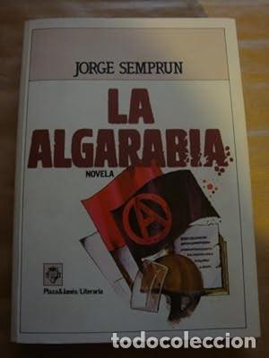 Libros de segunda mano: La algarab&iacute;a [Jorge Sempr&uacute;n] - Foto 1