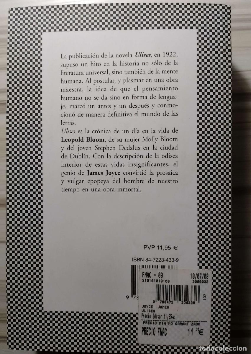 Libros de segunda mano: Ulises, de James Joyce - Foto 2