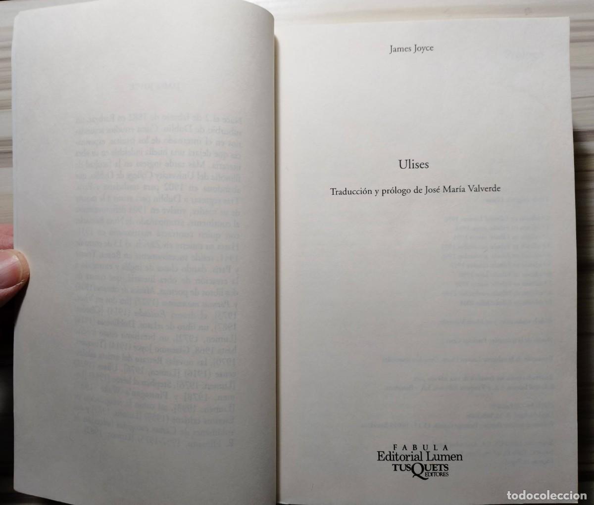 Libros de segunda mano: Ulises, de James Joyce - Foto 4