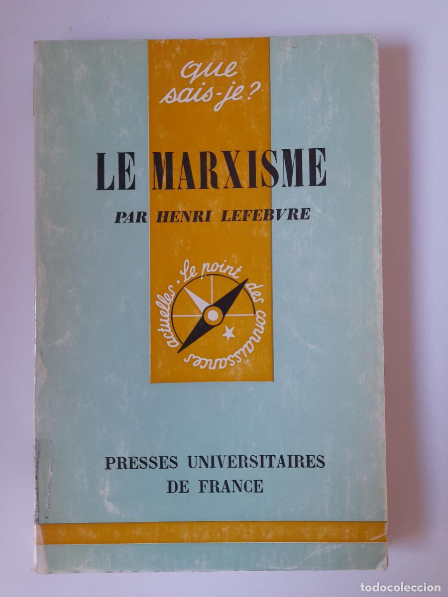 Libros de segunda mano: Le marxisme - Par Henri Lefebvre - Foto 1