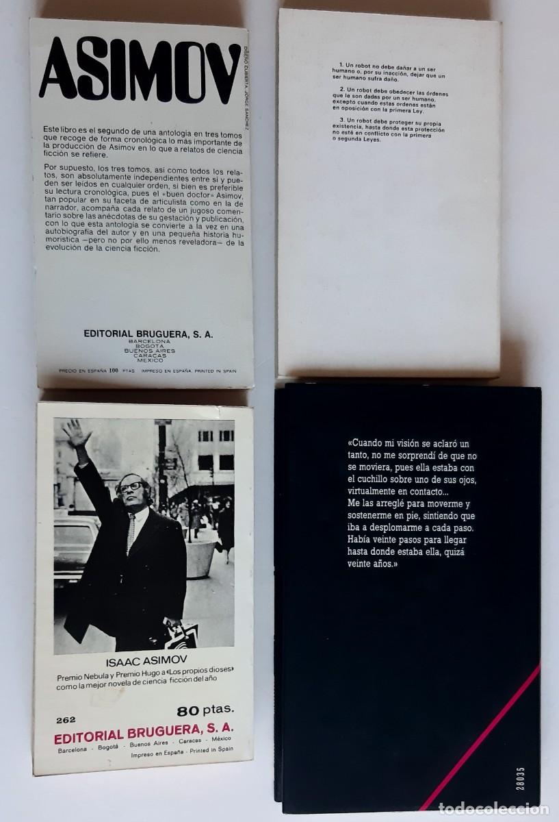 Libros de segunda mano: ISAAC ASIMOV - LOTE DE 11 LIBROS - Foto 3