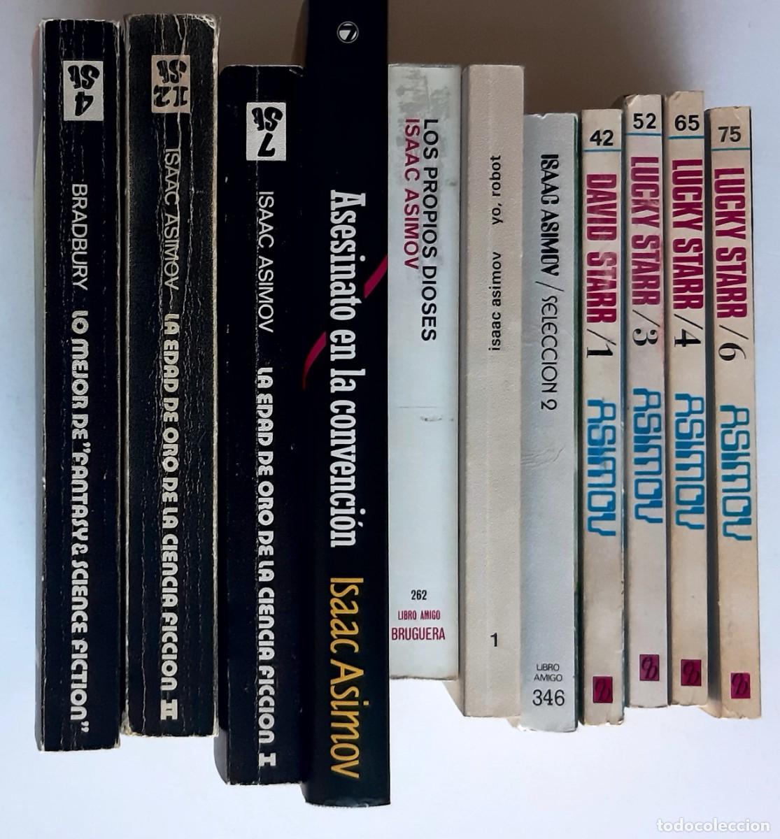 Libros de segunda mano: ISAAC ASIMOV - LOTE DE 11 LIBROS - Foto 5