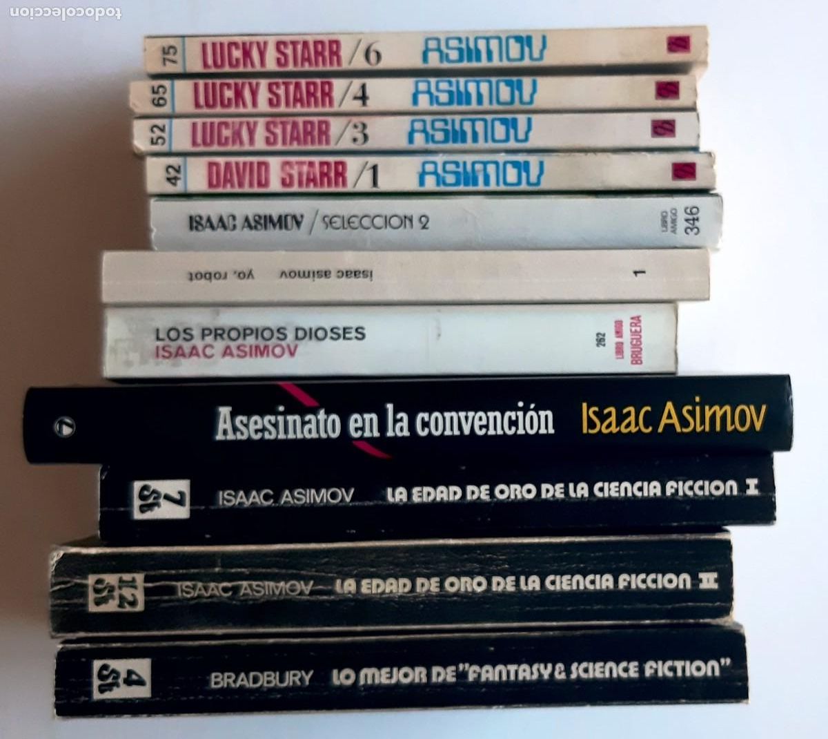 Libros de segunda mano: ISAAC ASIMOV - LOTE DE 11 LIBROS - Foto 6