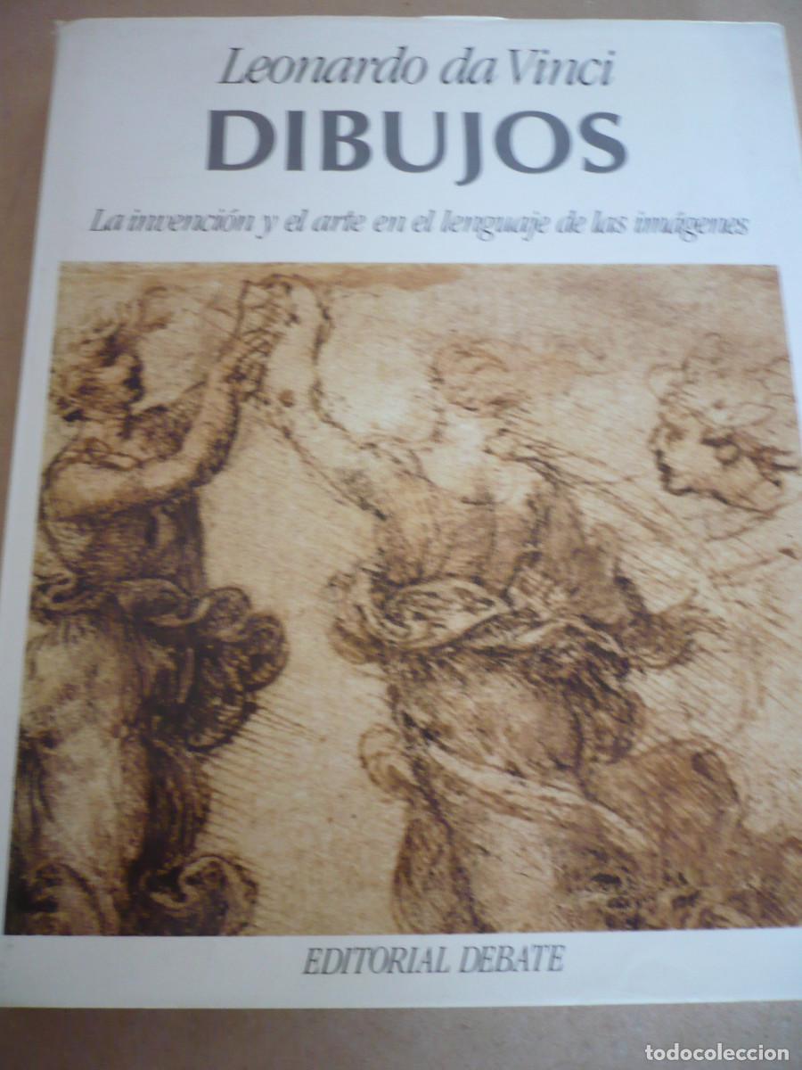 Libros de segunda mano: Leonardo Da Vincci, libro de Dibujos. - Foto 1