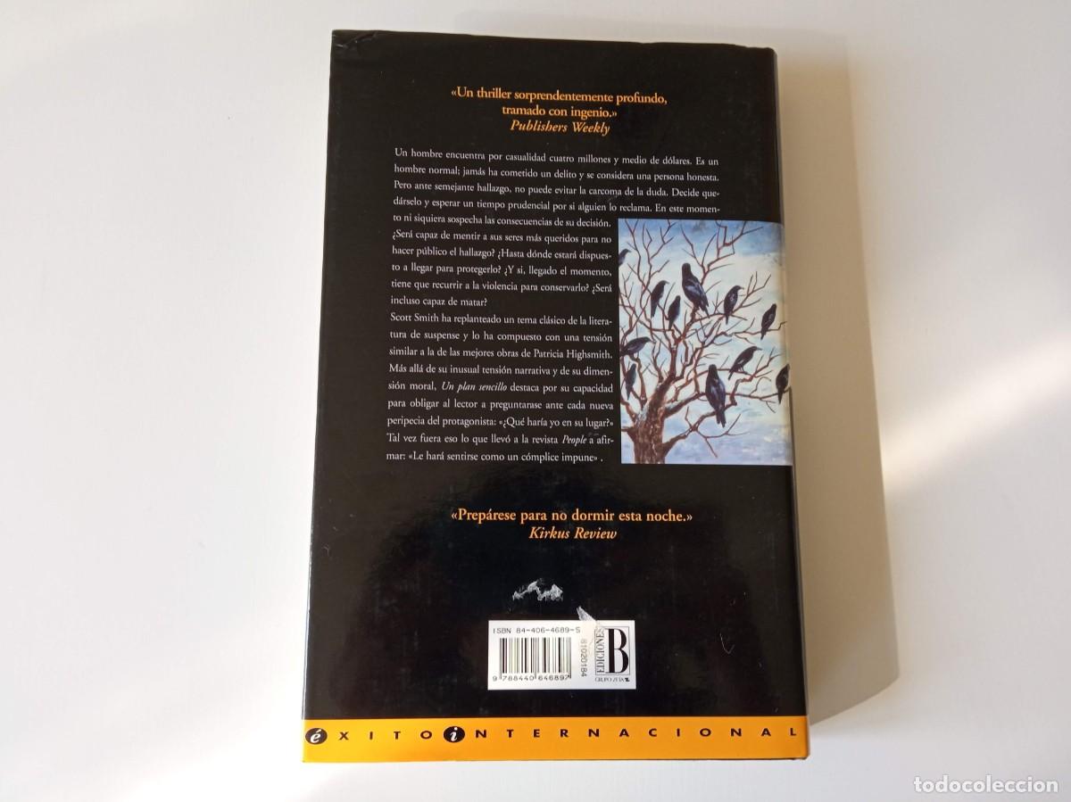 Libros de segunda mano: Un plan sencillo Scott Smith - Foto 3