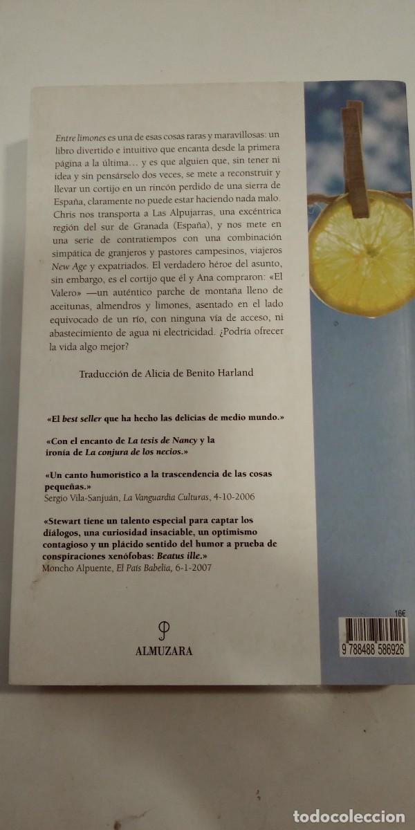 Libros de segunda mano: Entre limones Chris Stewart - Foto 2