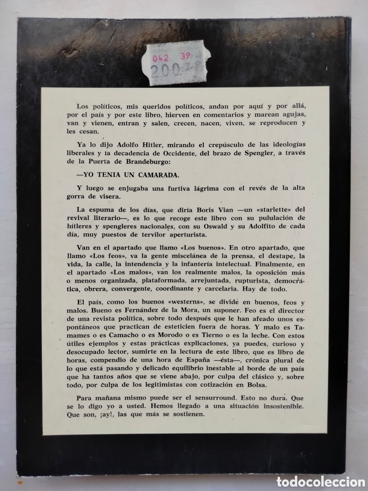 Libros de segunda mano: Francisco Umbral 1976 - Foto 2