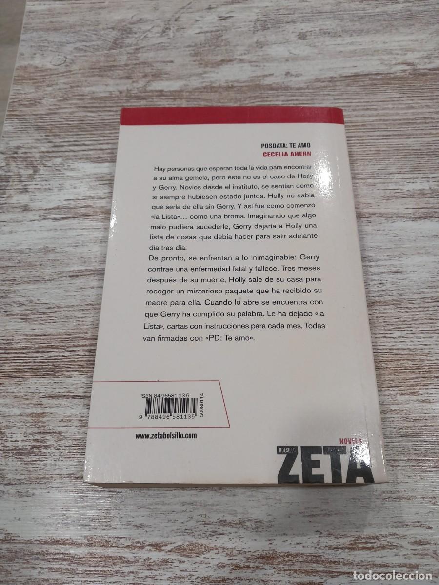 Libros de segunda mano: Libro Posdata te amo Cecelia Ahern - Foto 2