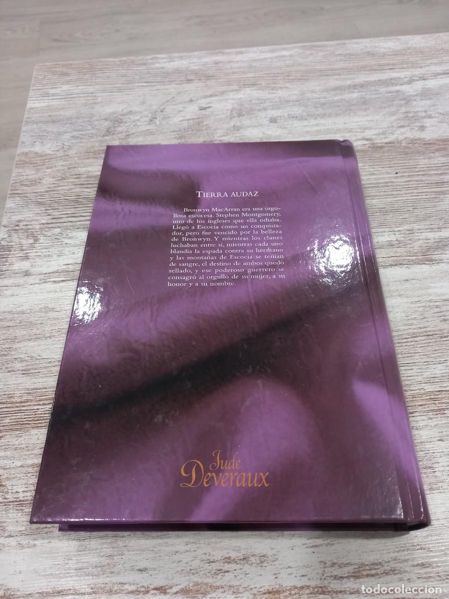 Libros de segunda mano: Libro tierra audaz Jude deveraux - Foto 2