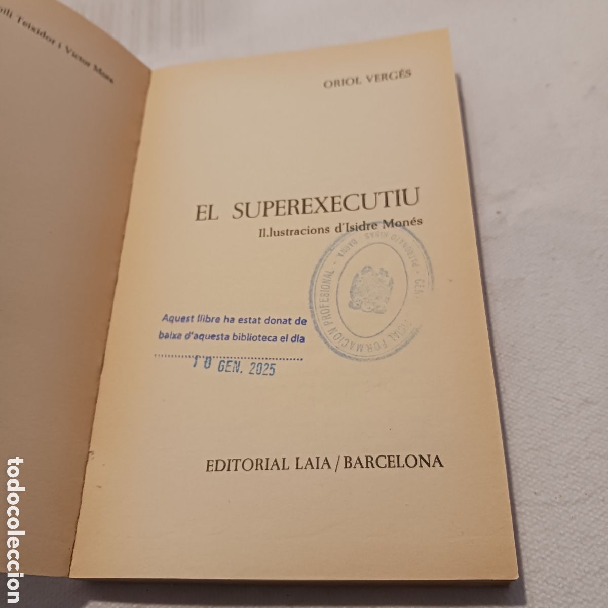 Libros de segunda mano: El Superexecutiu de Oriol Verg&eacute;s - Foto 3