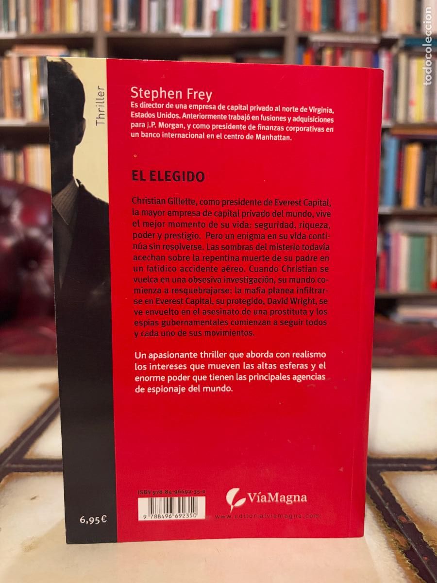 Libros de segunda mano: El Elegido. Stephen Frey. PEDIDO M&Iacute;NIMO 5&euro; - Foto 2