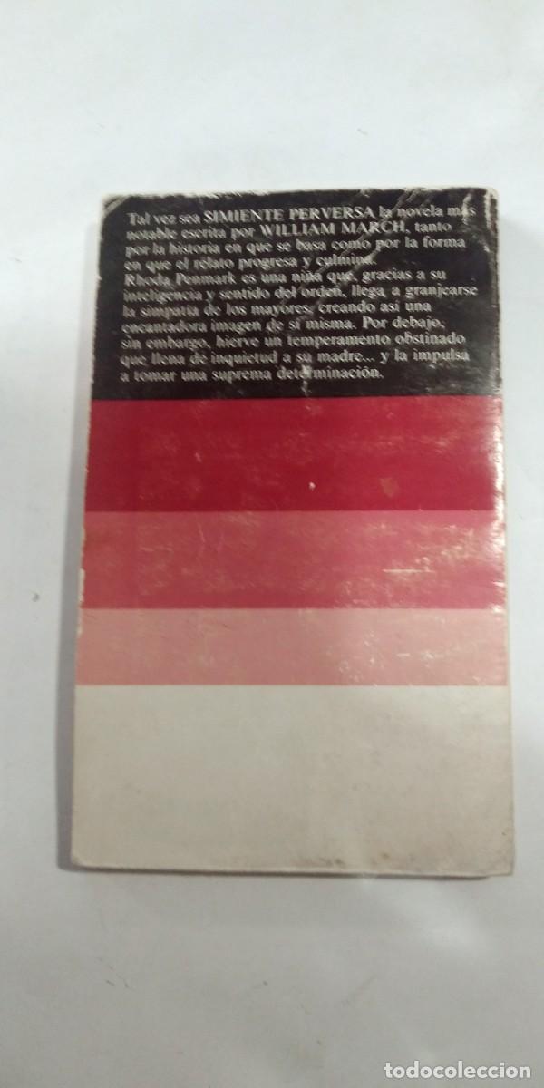 Libros de segunda mano: Simiente perversa William March - Foto 2