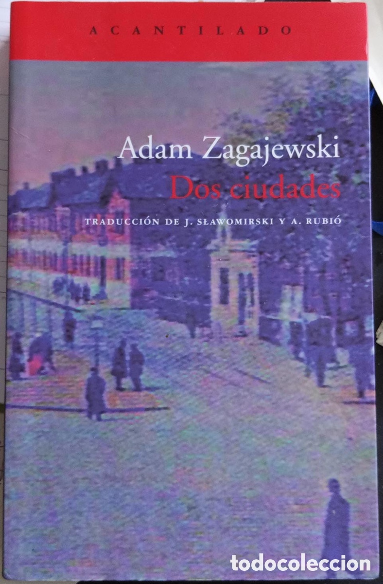 Libros de segunda mano: Dos ciudades. Adam Zagajewski. - Foto 1