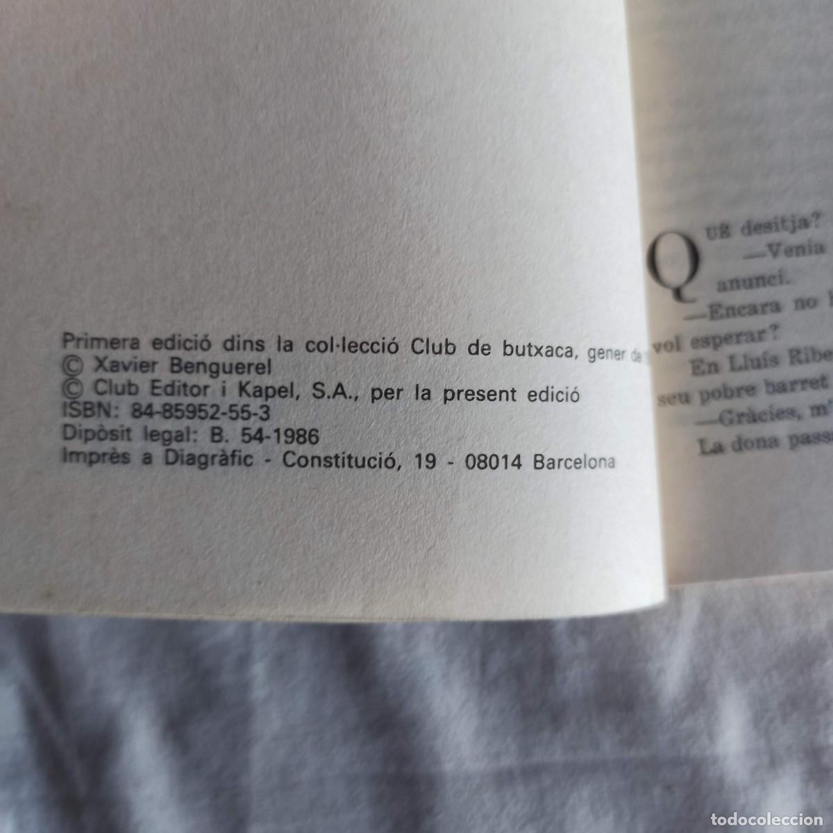 Libros de segunda mano: Lintrus Xavier Benguerel - Foto 3