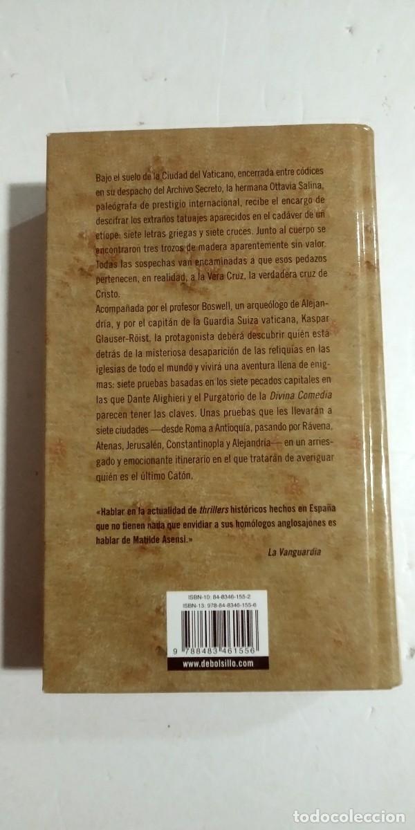Libros de segunda mano: El &uacute;ltimo Cat&oacute;n Matilde Asensi - Foto 2