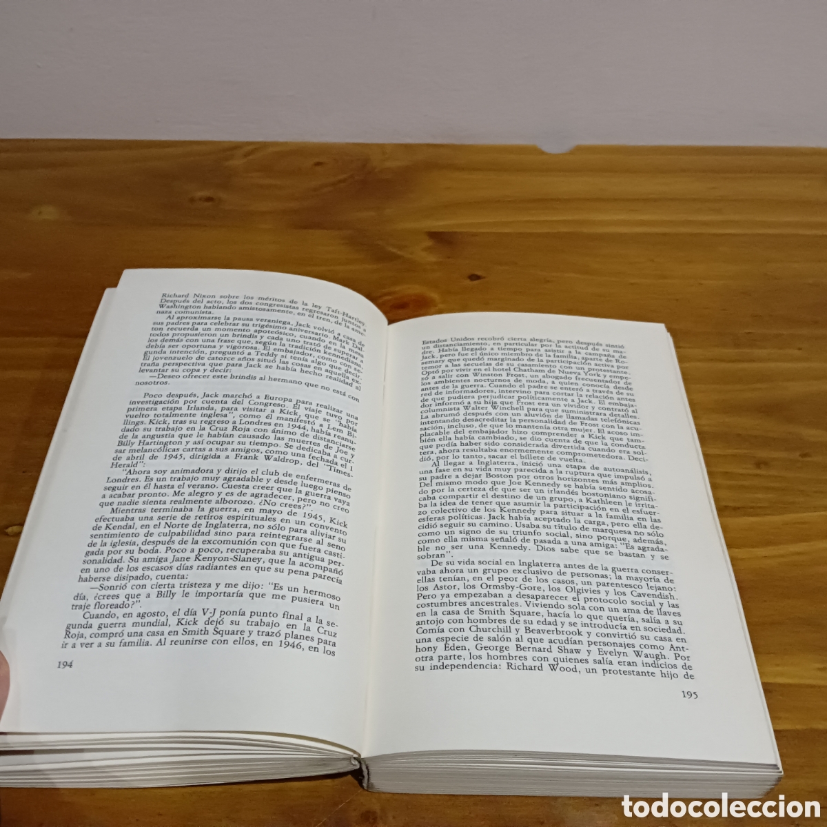 Libros de segunda mano: Los Kennedy. Peter collier y David Horowitz - Foto 4