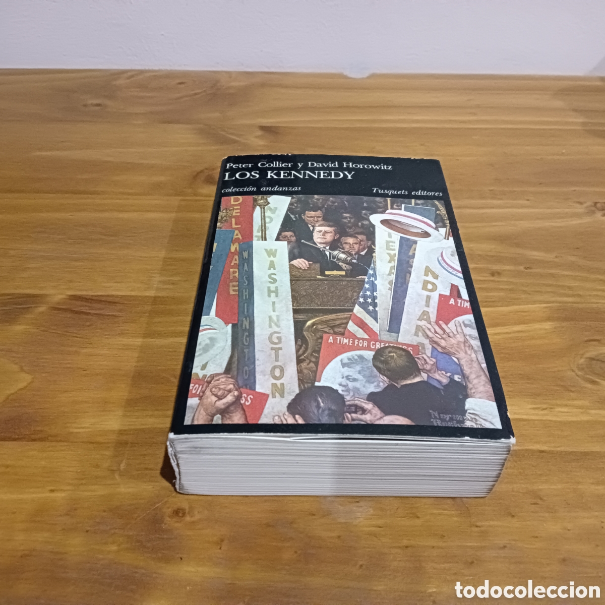 Libros de segunda mano: Los Kennedy. Peter collier y David Horowitz - Foto 1
