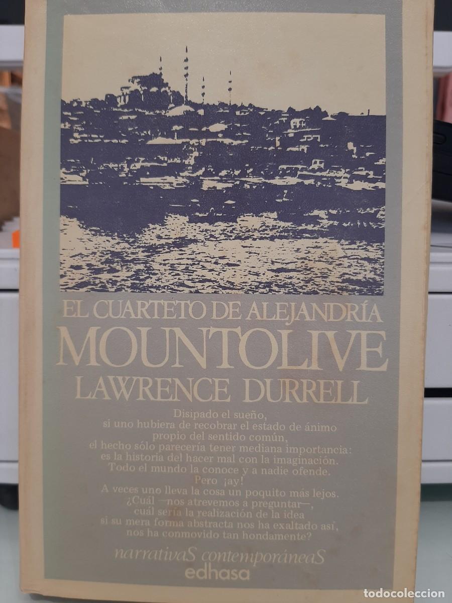 Libros de segunda mano: Lawrence Durrell. El cuarteto de Alejandr&iacute;a. Mountolive - Foto 1