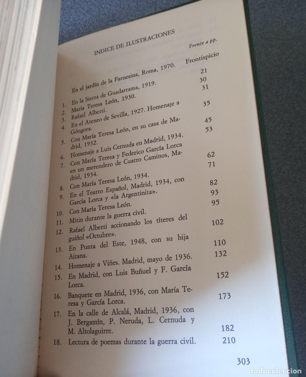 Libros de segunda mano: La Arboleda Perdida Rafael Alberti - Foto 7