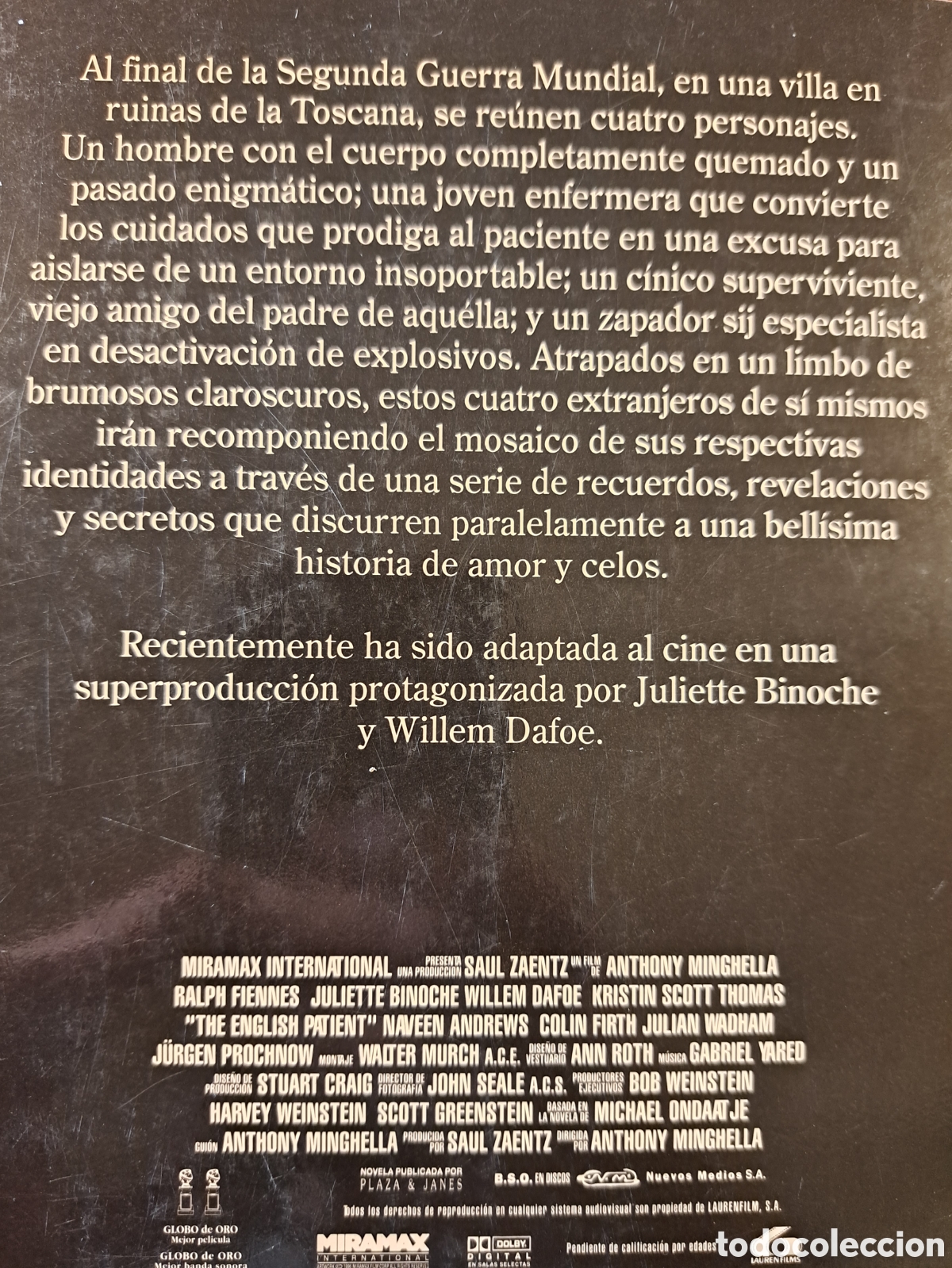Libros de segunda mano: El paciente ingl&eacute;s Michael Ondaatje - Foto 2