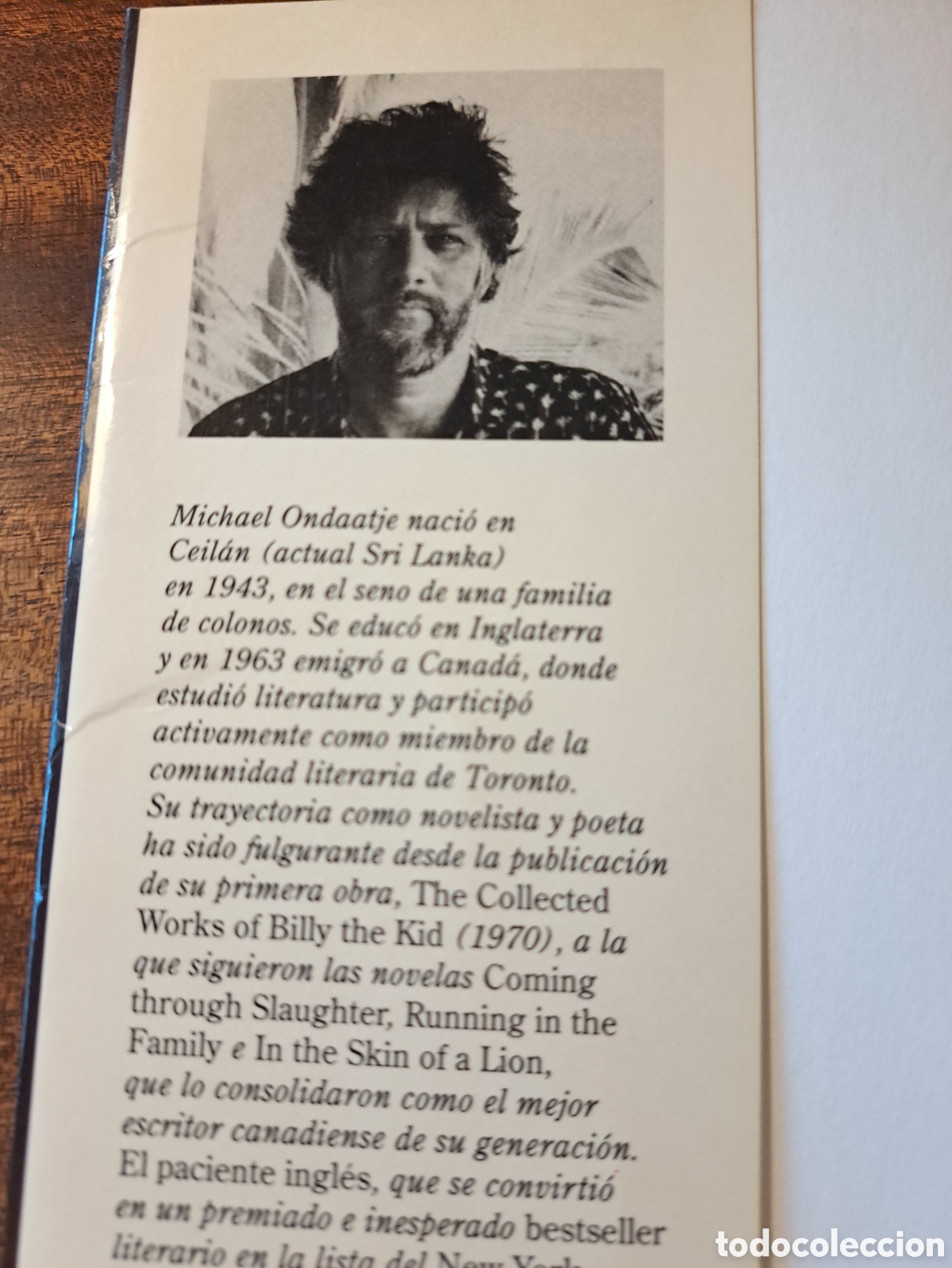 Libros de segunda mano: El paciente ingl&eacute;s Michael Ondaatje - Foto 3