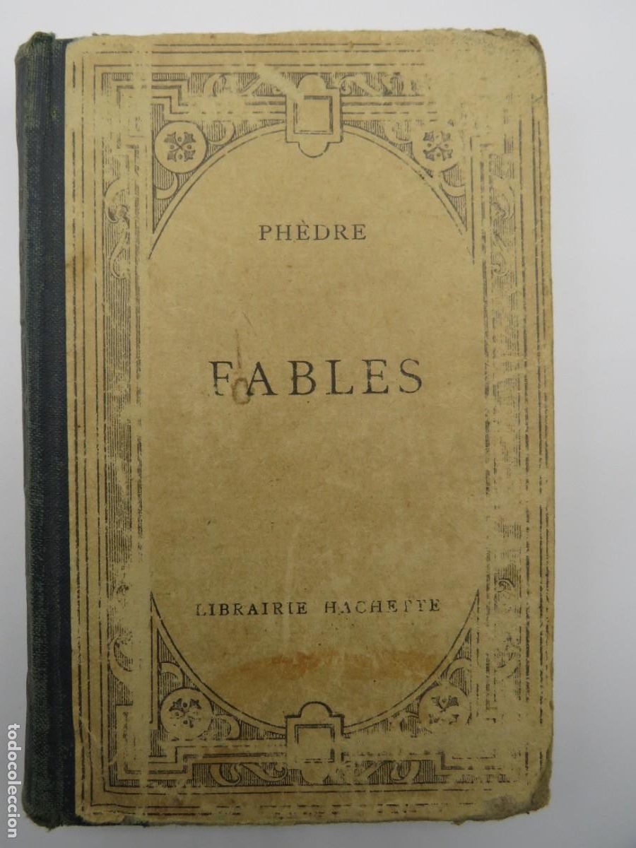 Libros de segunda mano: LIBRO. PH&Egrave;DRE - FABLES - LIBRERIA HACHETTE - Foto 1