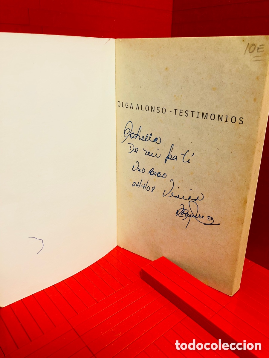 Libros de segunda mano: TESTIMONIOS - OLGA ALONSO ● - Foto 2