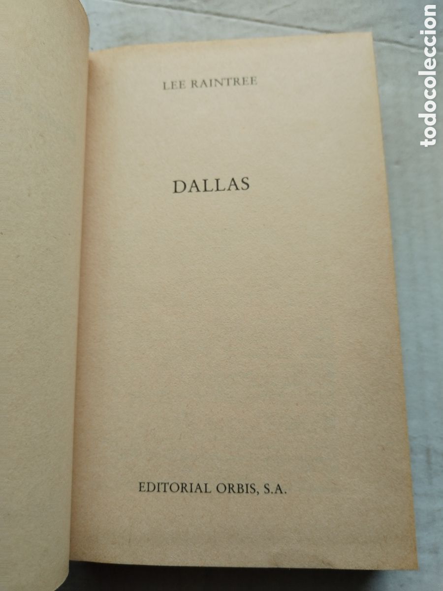 Libros de segunda mano: DALLAS/LEE RAINTREE.. - Foto 3