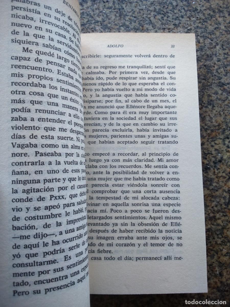 Libros de segunda mano: ADOLFO -- BENJAMIN CONSTANT -- PLANETA -- - Foto 2