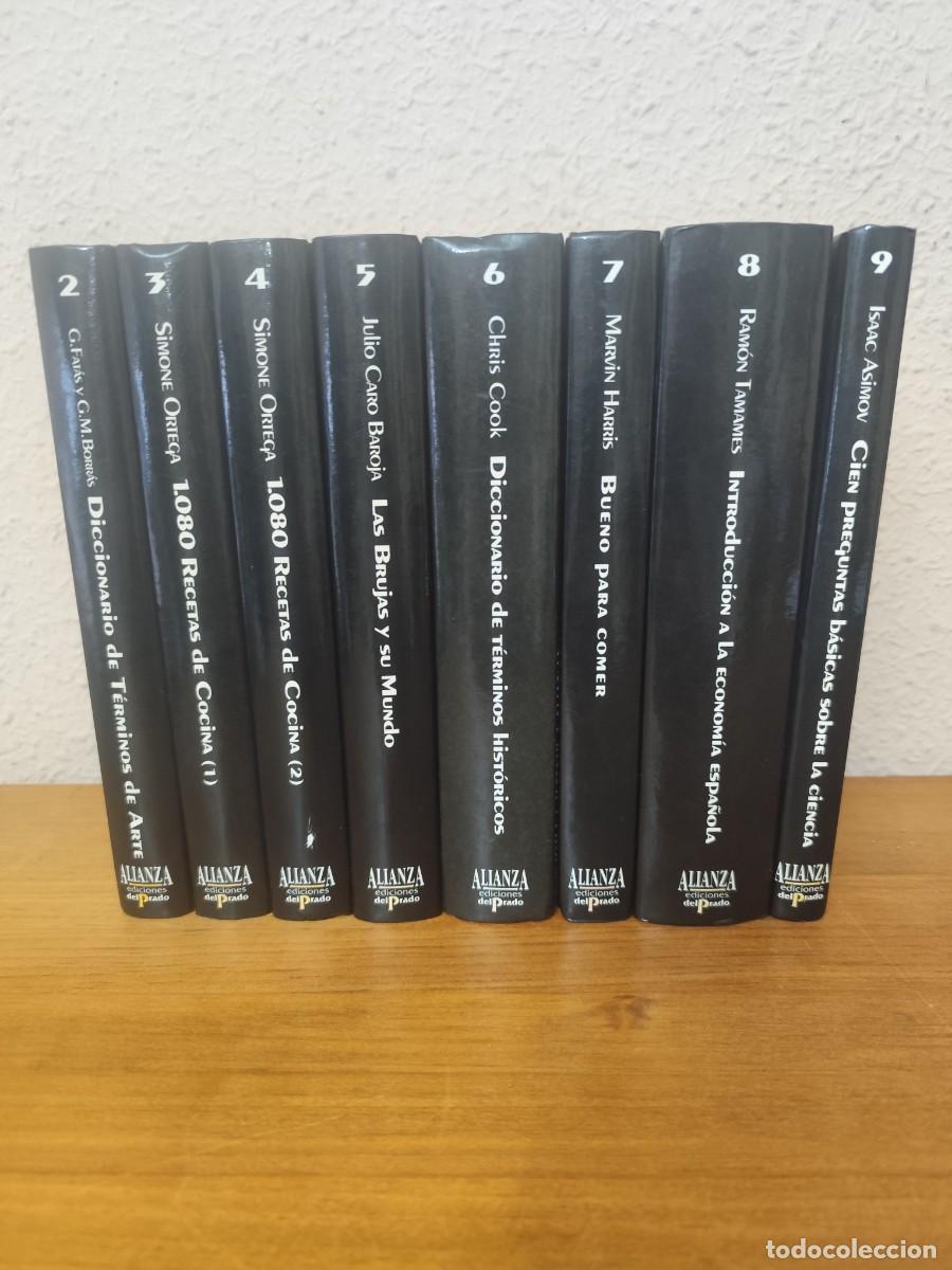 Libros de segunda mano: LPV 8 Libros Biblioteca Tem&aacute;tica Alianza Ediciones Del Prado