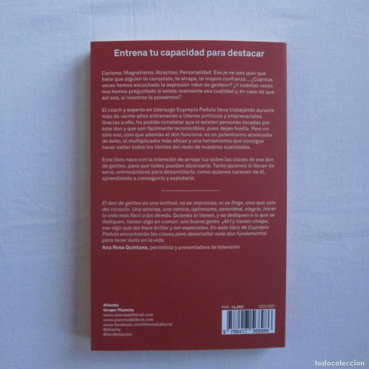 Libros de segunda mano: DON DE GENTES - EUPREPIO PADULA (ALIENTA) NOVELA - Foto 9