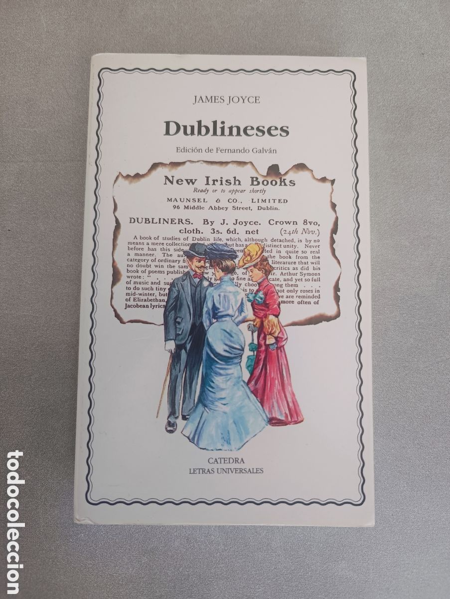 Libros de segunda mano: DUBLINESES. JAMES JOYCE. C&Aacute;TEDRA. - Foto 2